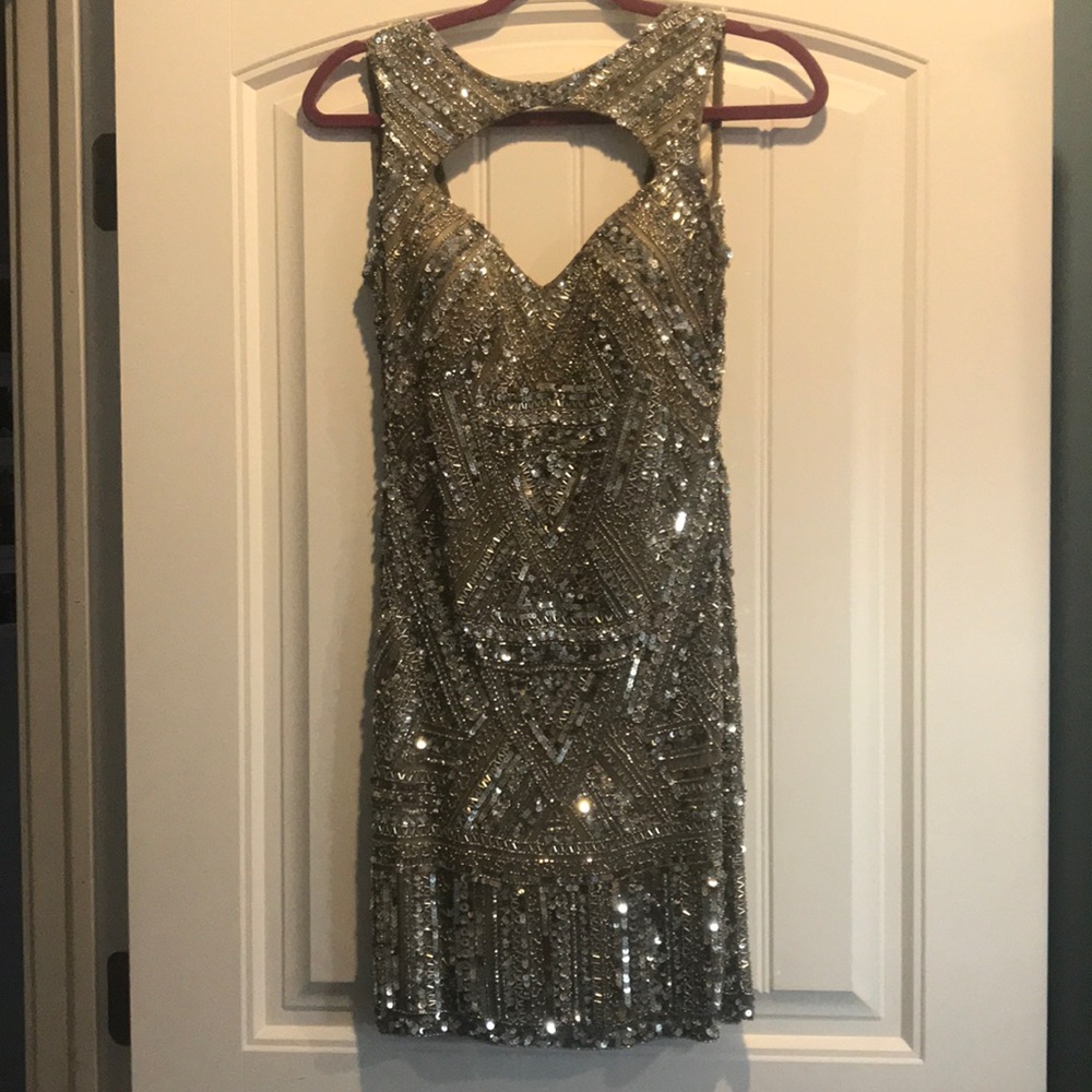 Scala embellished mini-dress, size 6